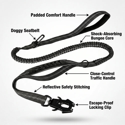 TugEase™ Bungee Leash