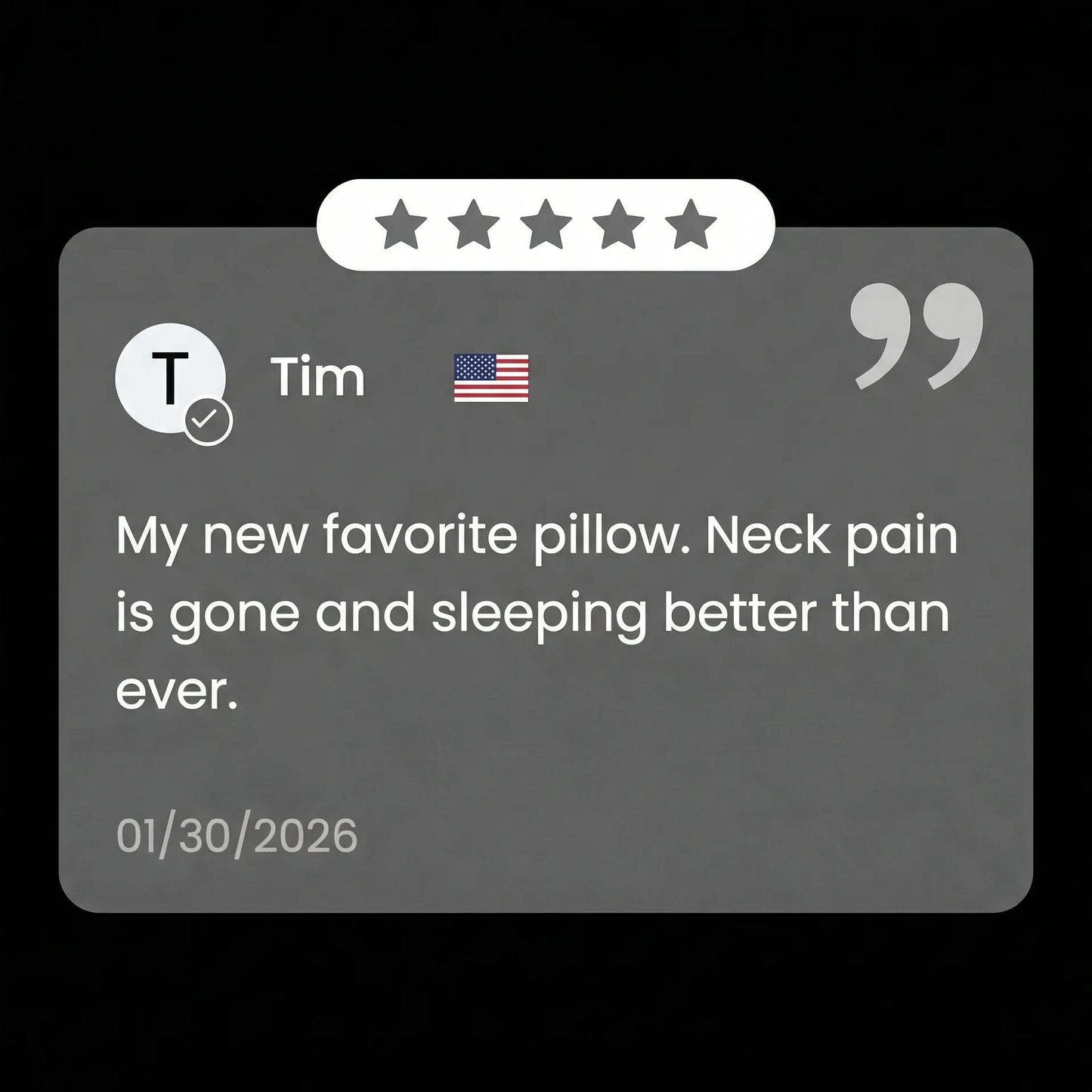 DreamForm™ Men's Pillow